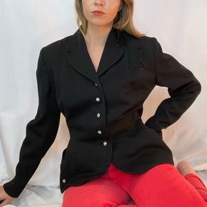 Vintage 1940s Wool Blazer